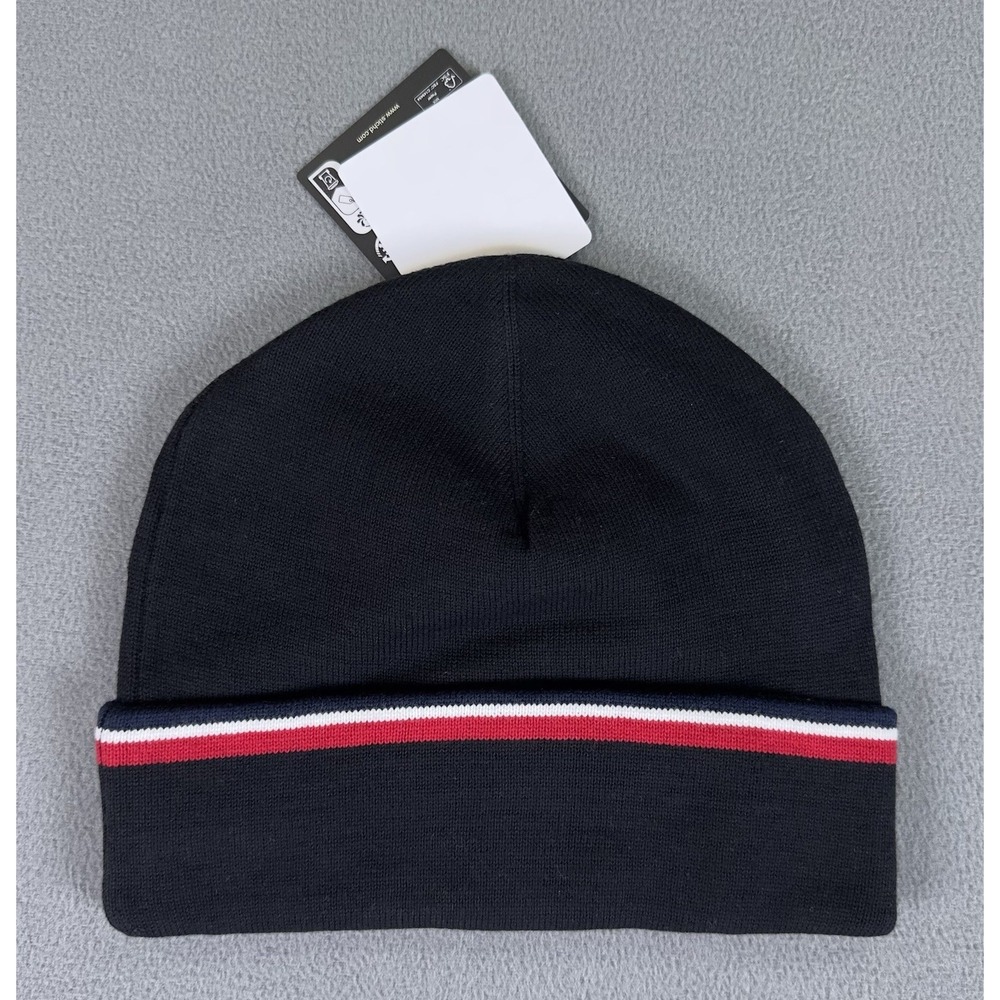 Mercedes Beanie Black Knit AMG Petronas Formula One Racing Team Hat Cap - Picture 2 of 8